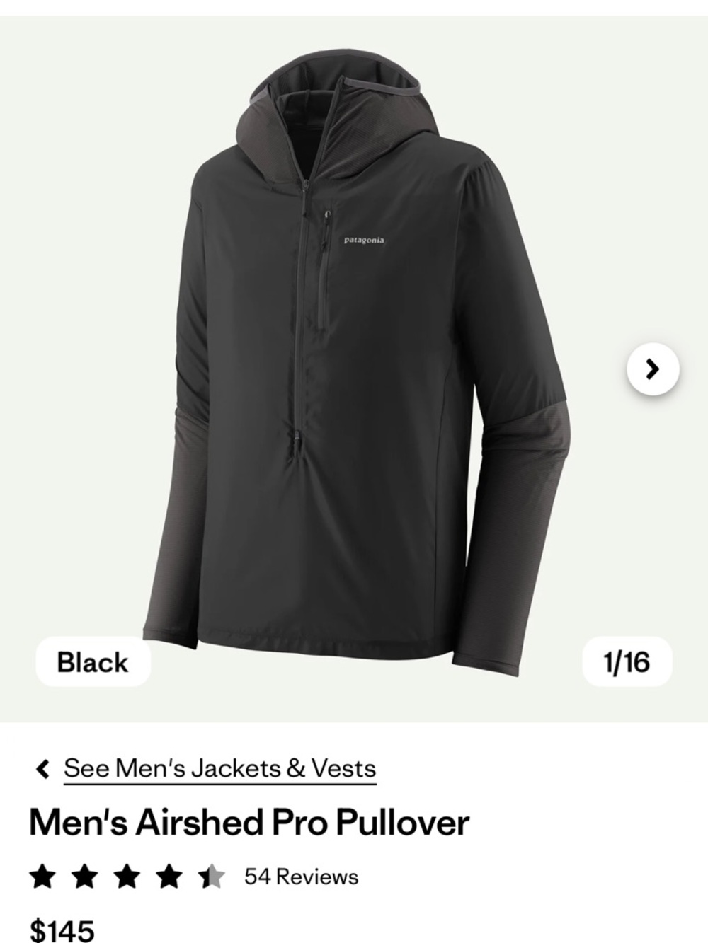Patagonia Men’s Airshed Pro Pullover - Picture 6 of 8